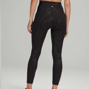Lululemon Wunder Train High-Rise Tight 25" *Foil
